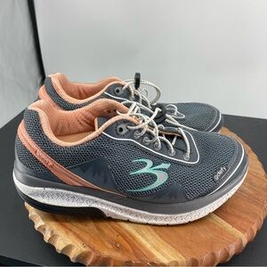 Gravity Defyer Womens GDEFY Mighty Walk Gray Athletics Walking Shoes Size 10